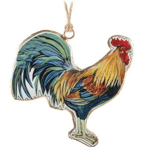 Festive Party <b>Supplies</b> Decorative Metal Hen Easter Hanging Easter Decoration - Product Image 1