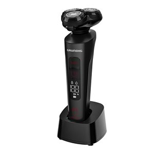 Mini rasoir électrique pour homme, boîtier en plastique recyclé, lames pour usage humide et sec, tondeuse pour cheveux longs, étanche IPX7, pour le visage et le corps - Product Image 5