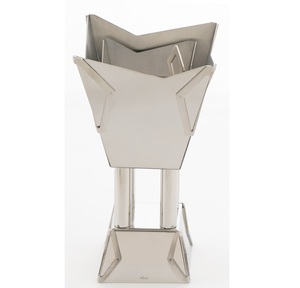 Brûleur de bakhoor en métal royal sculpté à la main avec incrustation de métal pièce de décor arabe de qualité supérieure pour encens de oud et bakhoor - Product Image 1