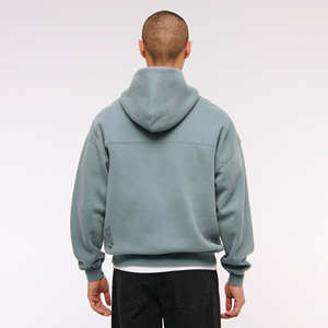 Pulls à capuche et sweatshirts à capuche personnalisés pour hommes en coton uni surdimensionné en vrac 100% coton teint uni 2025 derniers vêtements pour hommes - Product Image 5