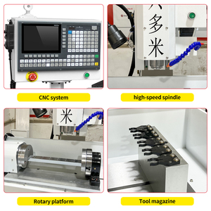Máquina de Perforación CNC de Cuatro Ejes con Indexado Automático Multiángulo, Compacta, ATC, <span class=keywords><strong>para</strong></span> Mecanizado de Metales de Precisión, 220V - Product Image 3