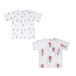 Camisetas unisex de alta calidad para niños, camisetas casuales de manga corta con logotipo personalizado con estampado de dibujos animados a precio mayorista - Product Image 5
