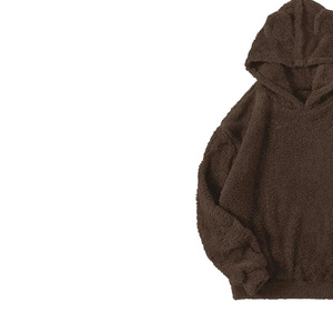 <b>Men</b> Winter Fashion Color Patch <b>Sherpa</b> Fleece Zipper <b>Hoodie</b> with Digital Printing Anti-Pilling Polyester/Cotton - Product Image 6