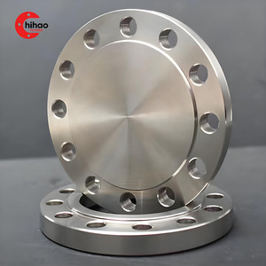 Bán buôn GB/T 9113.8 thép không gỉ mặt bích mù, dn125 pn50, mặt RF, dày 18mm, vật liệu F310, để xử lý nước - Product Image 4