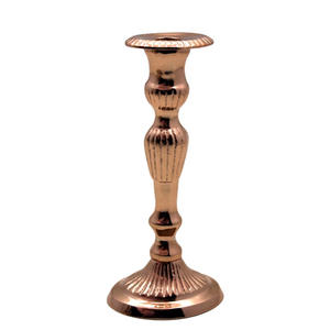 Ensemble intérieur et extérieur de 3 bougeoirs en métal plaqué argent pour décoration de Noël faits à la main - Product Image 4