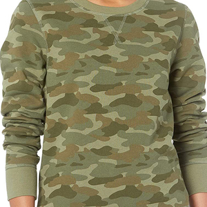 Moda mujer sudadera Casual manga larga pulóver cuello redondo Mujer sudadera en blanco algodón sudaderas con capucha sudaderas estampado para mujer - Product Image 6