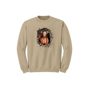 Sudadera informal de algodón 100% para colección de Anime de invierno, cuello redondo con estampado de pecho personalizable, 280gsm + Logo Front ODM Supply - Product Image 5