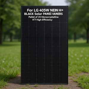 Panneau solaire noir LG 405W NeON H+ - Palette de 25 panneaux monocristallins HJT haute efficacité - Product Image 3