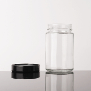 Commercio all'ingrosso della fabbrica bocca larga <span class=keywords><strong>vetro</strong></span> riciclato conservazione <span class=keywords><strong>barattoli</strong></span> in scatola - Product Image 5