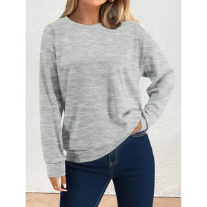 Pakistan Fabrication Solide Couleur Hoodies Pour Femme Sweats Logo Imprimé Personnalisé Femmes Hoodies Drop Shoulder Sweat - Product Image 4