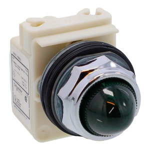 Per SCHNEIDER ELECTRIC 9001KP40G9 Spia luminosa 30mm con pulsante pilotato, gamma SK 20-30V - Product Image 1