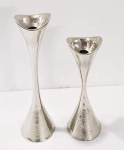 Bougeoir en aluminium coulé de bouteille conique de haute qualité décoration de la maison de luxe avec revêtement en poudre pour les exportateurs indiens - Product Image 2
