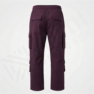 Pantalones Anchos de Hip Hop, Pantalones Deportivos Personalizados, Pantalones de Chándal de Pierna Ancha, Pantalones Deportivos de Algodón con Doble Cintura, Pantalones Deportivos Rectos, Pantalones Deportivos Acampanados para Hombre - Product Image 2