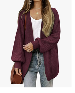 BANGLADESH CUSTOM LOGO DIRECT FACTORY NEW ARRIVAL <b>WOMENS</b> <b>OVERSIZED</b> CHUNKY <b>CARDIGAN</b> SWEATERS OPEN FRONT LONG <b>CARDIGANS</b> WINTER - Product Image 6