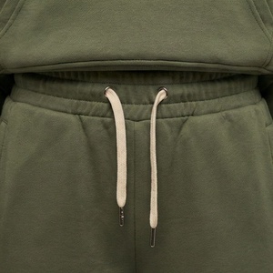 Conjunto Deportivo de 2 Piezas para Mujer, Sudadera con Capucha de Felpa Gruesa de 320 g/m², Pantalones Deportivos, Color Personalizado - Product Image 5