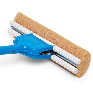 Mopa de Esponja PVA con Mango de 12-3/4 Pulgadas, Cabezal Rectangular Fácil de Escurrir, para Limpieza del Hogar y de Pisos, Material de Esponja Plástica - Product Image 4