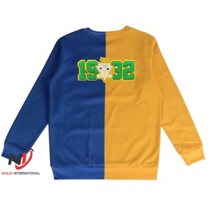 Top tendance femmes Chi Eta Phi deux tons épais et chaud brossé dos coton polaire 360 GSM sororité à manches longues sweats - Product Image 2