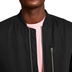 Blousons aviateur pour hommes sur mesure de haute qualité style High Street pour vêtements décontractés vente directe d'usine pour la saison d'hiver - Product Image 4