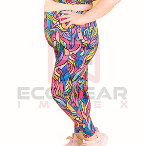 Vente en gros de vêtements de yoga à taille élastique, leggings avec poche pour soulever les fesses, collants de sport taille haute pour l'été, leggings pour femmes avec poche - Product Image 6