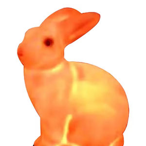 Lampe de sel rose en forme d'animal, himalayenne, naturelle, artisanale, fournisseur en gros du Pakistan - Product Image 1