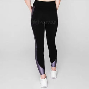 Nuevo estilo en dos colores Logotipo personalizado Entrenamiento sin costuras Mujeres Leggings Mejor venta Ropa activa Mujeres Yoga Leggings - Product Image 6