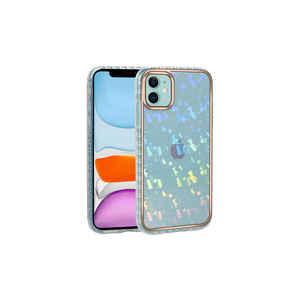 Coque en silicone transparente premium luminescente pour iPhone 11, 8 Plus, 7 Plus et 14 Plus - Housse arrière à motifs lumineux - Product Image 1
