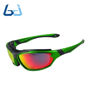 แว่นตา Borjye J118A เลนส์สีน้ำเงินป้องกันละอองฝอย ป้องกันรอยขีดข่วน ป้องกันรังสียูวี 400 - Product Image 6