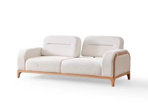 Ensemble de canapés extensibles modernes et confortables de luxe Design de tissu de qualité supérieure pour la maison et la villa pour les meubles de salon - Product Image 4