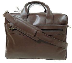 <b>Mens</b> <b>Messenger</b> <b>Bag</b> 15.6 Inch Waterproof Vintage Leather Waxed Canvas Briefcase Large Leather Laptop <b>Bag</b> Satchel Shoulder <b>Bag</b> - Product Image 1
