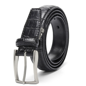 Ceinture de créateur pour homme en cuir véritable, ceinture décontractée de luxe pour homme, ceinture de travail, boucle automatique, ceinture en cuir de vache noir et marron pour homme - Product Image 2