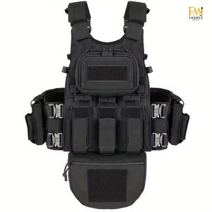 เสื้อกั๊กนิรภัยสำหรับผู้ชายเสื้อกั๊กสำหรับเล่นฟิตเนสป้องกันตนเองระบายอากาศได้ดีปรับได้ตามต้องการ - Product Image 2