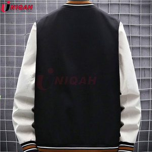 Blouson aviateur Letterman Varsity personnalisé vintage pour hommes et femmes High Street Style manche en cuir brodé en laine avec écusson en chenille - Product Image 2