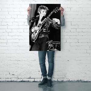 โปสเตอร์ที่ระลึกเดวิด โบวี่สไตล์โมเดิร์นสำหรับตกแต่งผนัง - Product Image 4
