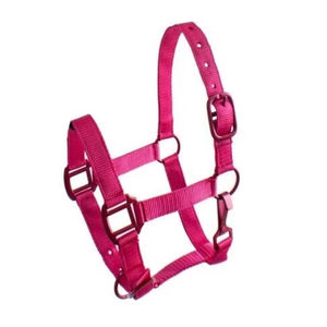 Fuerte Durable Nylon Caballo Halter Ajustable Cómodo Headcollar Entrenamiento Halter Venta al por mayor Bulk Horse Tack Equipo profesional - Product Image 1