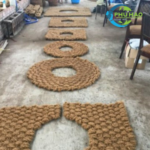 Hot Selling PALM MAT / COIR TREE MAT Urban Tree Care with Coir Mat Square/Round Export From Vietnam - Product Image 5