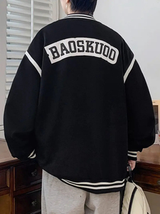 Venta caliente Versity Chaquetas Custom Cool Style Fleece Winter Versity Chaquetas Béisbol Bomber Versity Chaquetas para hombres - Product Image 4