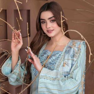 Haute Qualité Dames Salwar Kameez Robes Original En Cuir De Pêche Velours Rayures Châle Dernière Conception pour Adultes Plus Haut En Gros - Product Image 5