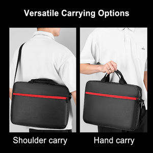 Sacoche pour ordinateur portable personnalisable de 14, 15 ou 16 pouces, unisexe, étanche, sacoche d'affaires, sac à main pour hommes et femmes, pratique pour les voyages - Product Image 2