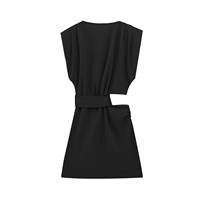 Robe sans manches printemps 2026, design chic et tendance, style vintage, tenue élégante pour femme