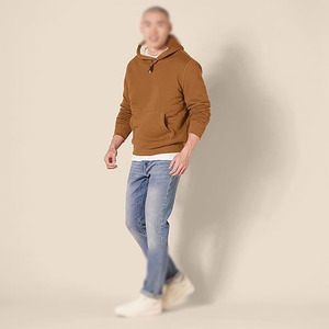 Sudaderas con Capucha Extra Grandes para Hombre, 100% Personalizables con Logotipo, Estilo Holgado, Tejido Grueso, Sudaderas con Capucha de Felpa Francesa - Product Image 5