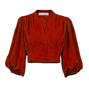 Camisetas de manga corta para mujer, a la moda ropa personalizada, fabricación a granel en la India - Product Image 1