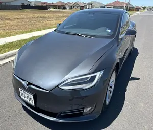 Kullanılan amerikan 2018 Teslaa Model S 75D çift motorlu AWD çoğunlukla değiştirilmemiş batı ait çift elektrik motorları Motor otomatik Trans