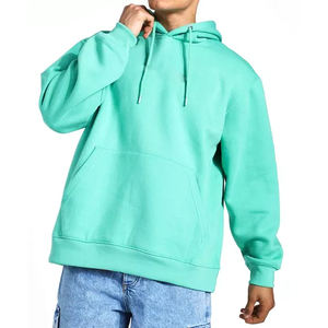 Offre Spéciale professionnel haute qualité Logo personnalisé sweat à capuche lourd Basics coton mélangé blanc sweats à capuche à bas prix pour hommes - Product Image 6