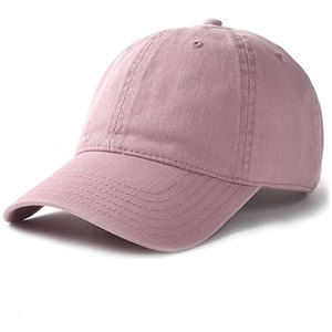 Gorra de Béisbol Unisex de Color Sólido, 6 Paneles, Ajustable, de Algodón, para Uso Casual, para Adultos - Product Image 1