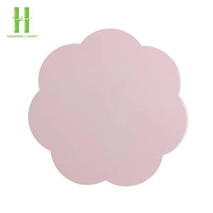 BEST SELLER Modern Minimalism Lacquer Scallop Coasters New Release Lacquer Floral Tea Cup Coasters From Vietnam - Product Image 2