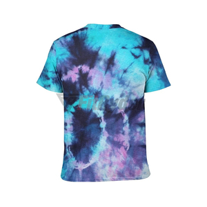 Camisetas de Forro Polar Tie Dye Unisex Personalizadas FIT RYDER, 100% Algodón, Manga Corta, Secado Rápido, Transpirables, Ecológicas, Estilo Veraniego - Product Image 2
