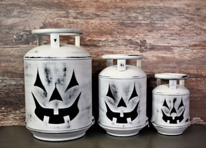 Lanterne en métal Lot de 3 décorations de maison pour Noël et Halloween Lanternes en fer fabriquées par un fournisseur en gros - Product Image 2