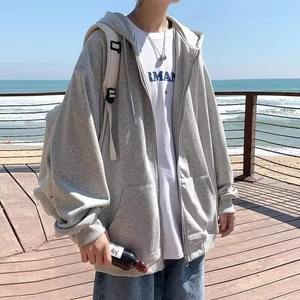 เสื้อฮู้ดลายสก๊อตโอเวอร์ไซส์ดีไซน์หรูหราสำหรับผู้ชายเสื้อสเวตเชิ้ตแนวสตรีท2025ลายสก็อตตัวอักษรสำหรับฤดูหนาวฤดูใบไม้ผลิ - Product Image 2