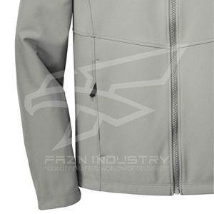Veste Softshell légère pour hommes pour un style de vie actif Vêtements d'extérieur confortables et polyvalents pour l'hiver Vestes décontractées pour hommes - Product Image 5