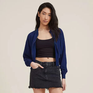 Chaqueta Bomber para Mujer al por Mayor, Bordado Personalizado, Estilo Universitario, Ropa de Abrigo Informal de Invierno, Moda Urbana - Product Image 5